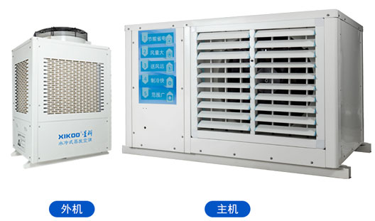蒸發(fā)冷省電空調(diào)-臥式軸流機(jī)組